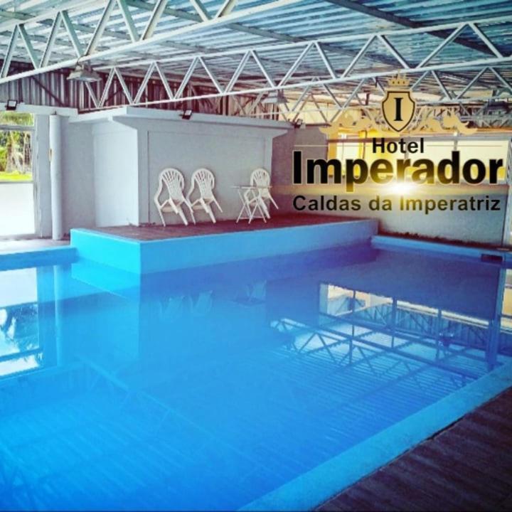 Hotel Imperador Caldas Санту Амару да Императрис Екстериор снимка